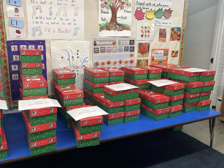 Shoebox Packed